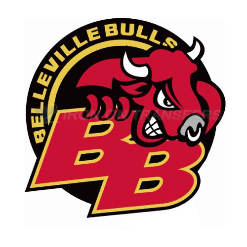 Belleville Bulls Iron-on Stickers (Heat Transfers)NO.7319